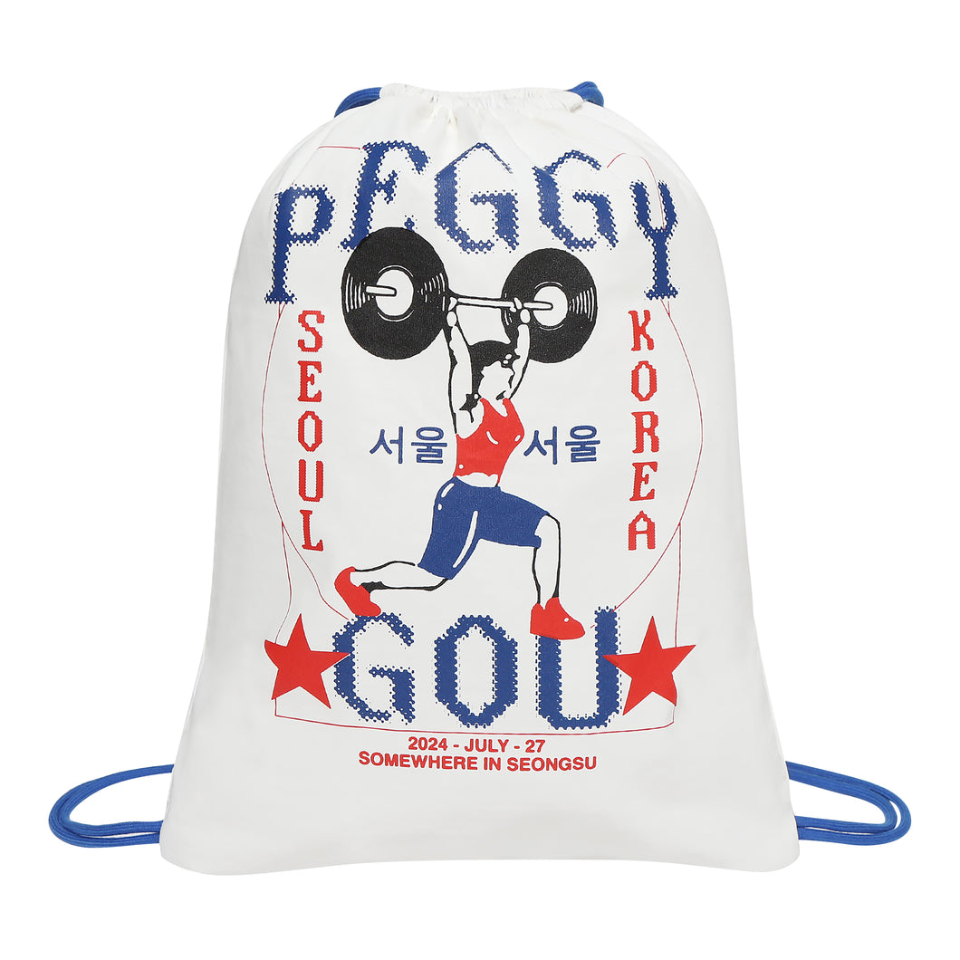 Weightlifting Drawstring Bag